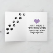 Beileid von Haustieren | Viel im Herzen Karte (Innenseite)