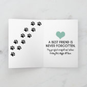 Beileid von Haustieren | Viel im Herzen Karte (Innenseite)