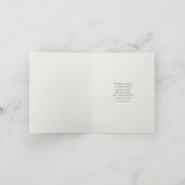 Beileid Wasserfarbe Dankeskarte (Innenseite)