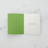 Beileid Wasserfarbe Dankeskarte (Innenseite)