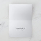 Beileid Water Lily Abstrakt Karte (Innenseite)