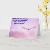 Beileid, werde ich Fräulein You_ Card Karte (Gelbe Blume)