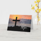 Beileid, wir riechen nicht wie die ohne Hoffnung Karte (Gelbe Blume)