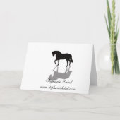 Beileid zum Verlust von Eichenbaum und Sonnenunter Karte (Rückseite)