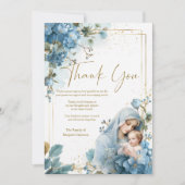 Beileid zur Beerdigung der blumenkatholischen Mary Dankeskarte (Vorderseite)