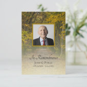 Beileid zur Beerdigung von Lane-Beerdigungen im He Dankeskarte (Stehend Vorderseite)