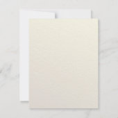 Beileid zur Beerdigung von Rosenkranzen Dankeskarte (Rückseite)