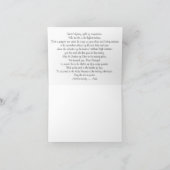 Beileidkarte für Frau Karte (Innenseite)