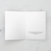 Beileids-Bibel-Vers-Karten-Hoffnung Karte (Innenseite)