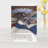 Beileids-Karte für Verlust des Haustieres Karte (Gelbe Blume)