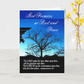 Beileids-Karte Karte (Gelbe Blume)