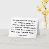 Beileids-Karte Karte (Gelbe Blume)