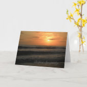 Beileids-Karte Karte (Gelbe Blume)