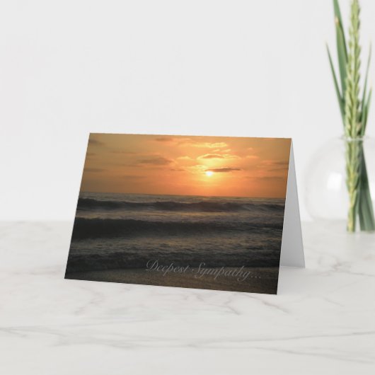 Beileids-Karte Karte (Vorderseite)