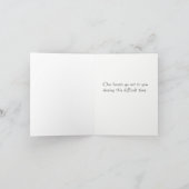 Beileids-Karte Karte (Innenseite)