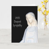 Beileids-Karte Karte (Gelbe Blume)