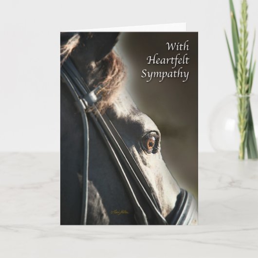 Beileids-Karte Karte (Vorderseite)