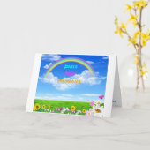 Beileids-Karte Karte (Gelbe Blume)