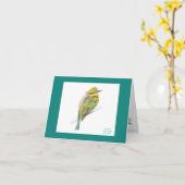 Beileids-Karte mit Gedanken Karte (Gelbe Blume)