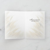 Beileids-Weizen Karte (Innenseite)