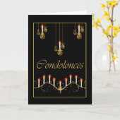 Beileidsbeerdigung Karte (Gelbe Blume)