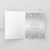 Beileidsbeerdigung Karte (Innenseite)