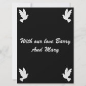 Beileidsbekundung (Rückseite)