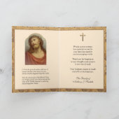 Beileidsbekundung Beileid Dankeschön an den kathol Dankeskarte (Innenseite)