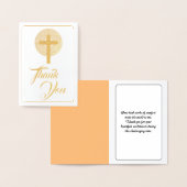 Beileidsbekundung - Dankeschön an das Beerdigungsk Folienkarte (Anzeige)