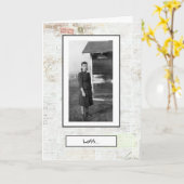 Beileidsbekundung Karte (Gelbe Blume)