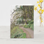 Beileidsbekundung Karte (Gelbe Blume)