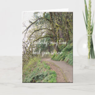 Beileidsbekundung Karte