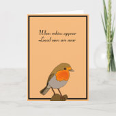 Beileidsbekundung Karte (Vorderseite)