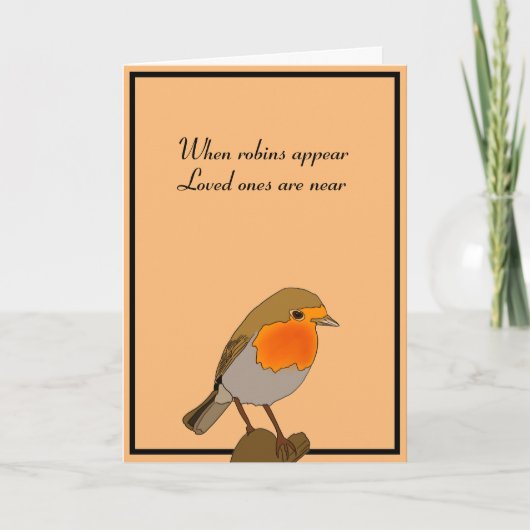 Beileidsbekundung Karte (Vorderseite)