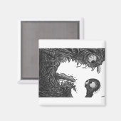 Beileidsbekundung Magnet (Vorderseite/Rückseite)