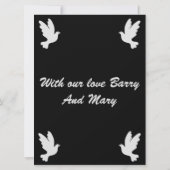 Beileidsbekundung Vater (Rückseite)