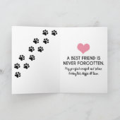 Beileidsbekundung | Viel im Herzen Karte (Innenseite)