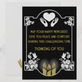 Beileidsbekundungen (Vorne/Hinten)