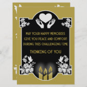 Beileidsbekundungen (Vorne/Hinten)