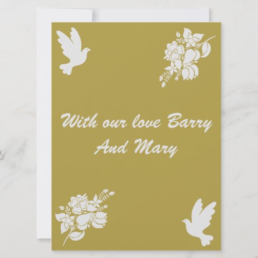 Beileidsbekundungen (Rückseite)