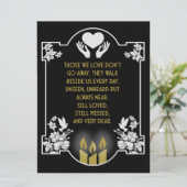 Beileidsbekundungen (Stehend Vorderseite)