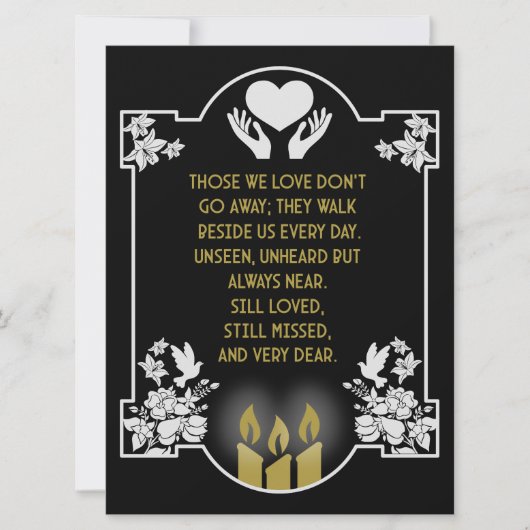 Beileidsbekundungen (Vorderseite)