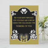 Beileidsbekundungen (Stehend Vorderseite)