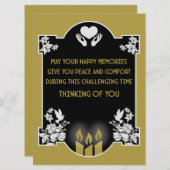 Beileidsbekundungen (Vorne/Hinten)