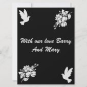 Beileidsbekundungen (Rückseite)