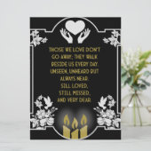 Beileidsbekundungen (Stehend Vorderseite)