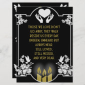 Beileidsbekundungen (Vorne/Hinten)