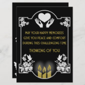 Beileidsbekundungen (Vorne/Hinten)