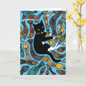 Beileidsbekundungen zur Trennung von Ehe und Fisch Karte (Gelbe Blume)