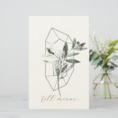 Beileidskarte Briefpapier (Stehend Vorderseite)